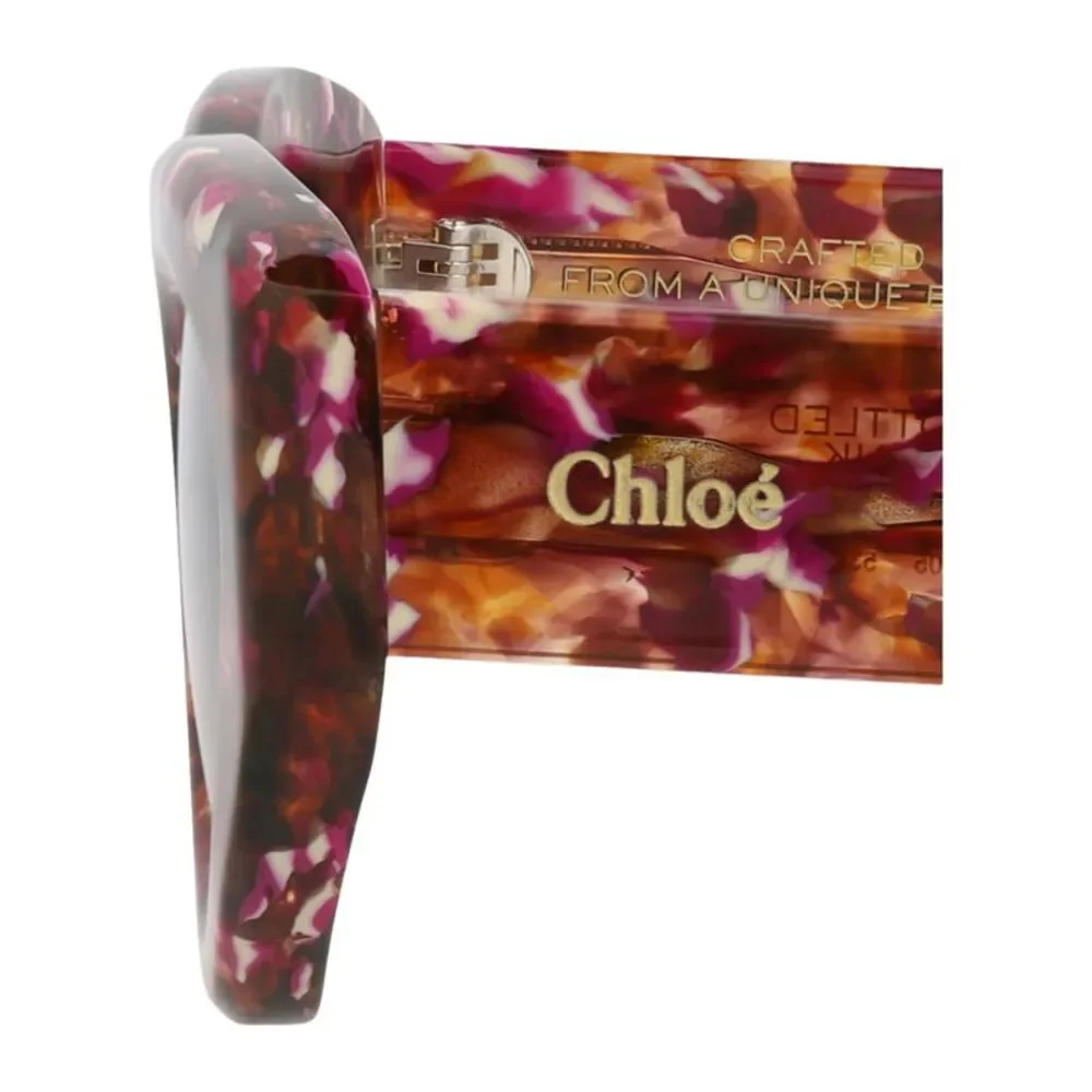 Chloé Cat Eye-Frame Recycled Acetate Sunglasses Multi Womens